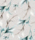 luxury watercolor leaves seamless pattern design