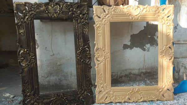 Square Wooden Carving 16 by 16