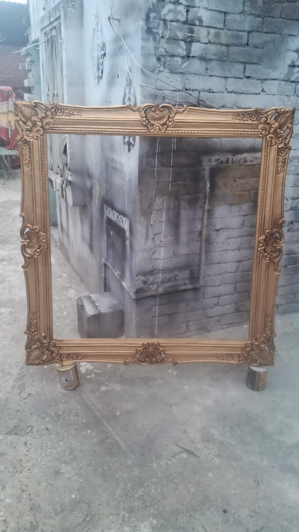 Square Wooden Carving 16 by 16