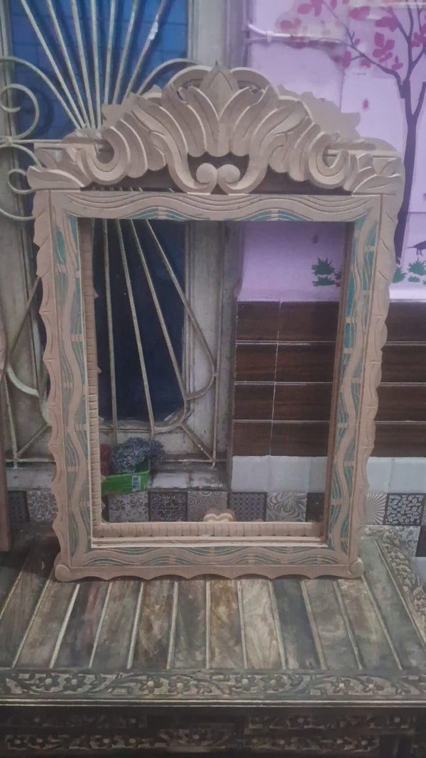 Square Wooden Carving 16 by 16