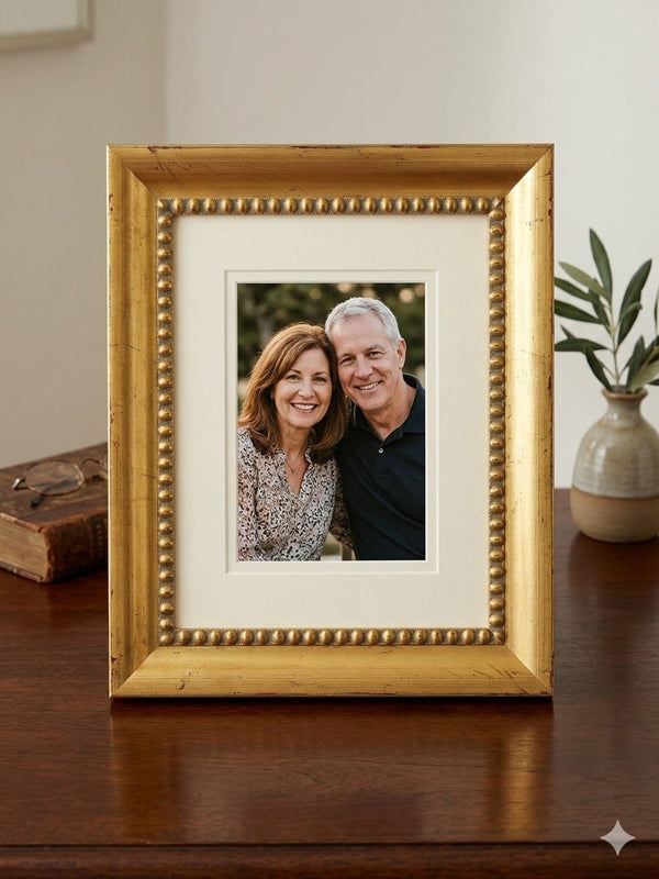 Golden Wooden Frame