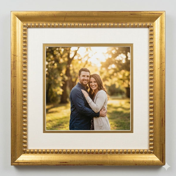 Golden Wooden Frame