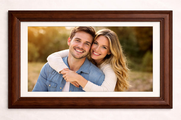 Brown Designer Pure Wooden Frame