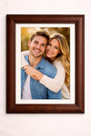Brown Designer Pure Wooden Frame