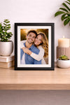 Black Mat Pure Wood Frame