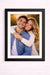 Black Mat Pure Wood Frame