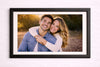 Black Mat Pure Wood Frame