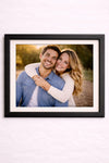 Black Mat Pure Wood Frame