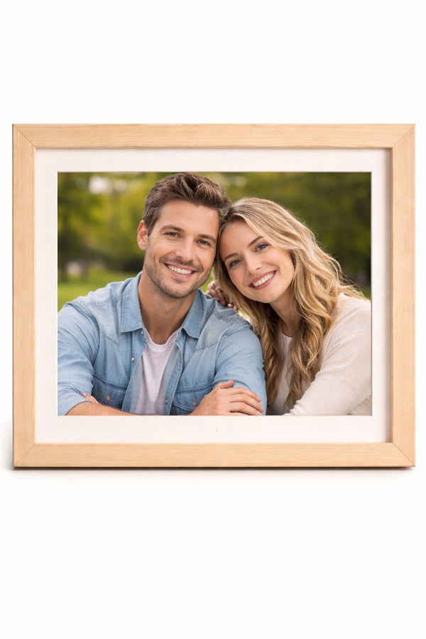 Natural Pure Wood Frame