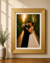 Slim Wooden 2 Inch Photo Frame