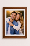 Modern Flat Wooden Photo Frame | Custom Wall Picture Frame Online