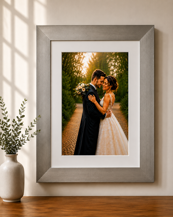 Slim Wooden 2 Inch Photo Frame