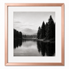 Obsidian Luxe Metal Frame – Premium Glossy Aluminum Picture Frame