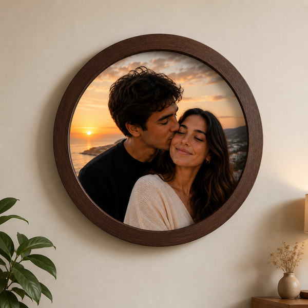 Round Photo Frame