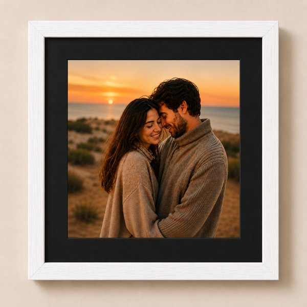 Slim Wooden 0.5 Inch Photo Frame