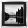 Obsidian Luxe Metal Frame – Premium Glossy Aluminum Picture Frame