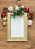 Merry christmas photo frames