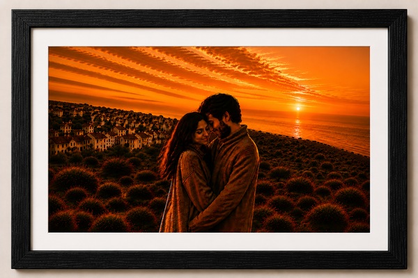 Wooden 1.25 Inch Photo Frame