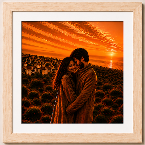 Wooden 1.25 Inch Photo Frame