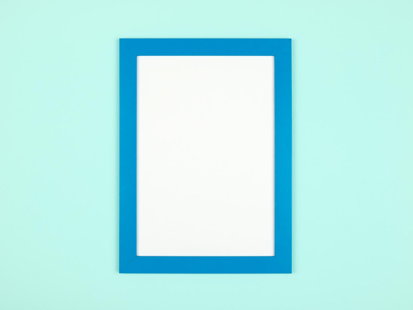 Blue photo frame