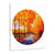Acrylic Round Canvas Painting