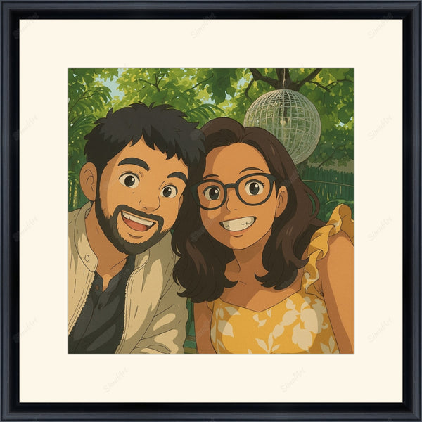 Empty frame for paper item