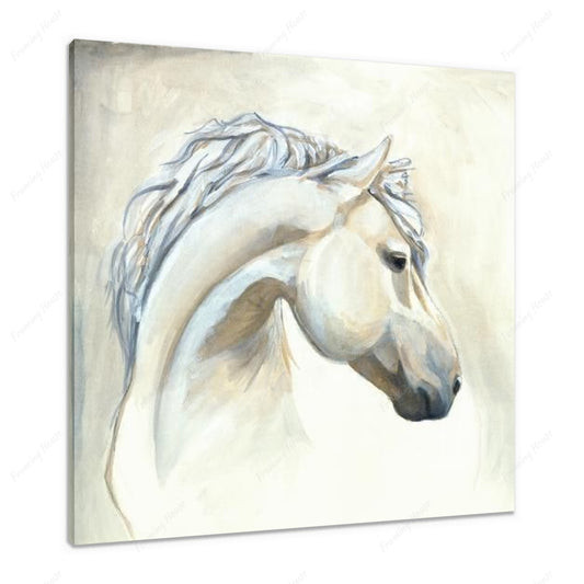 White Horse Painting