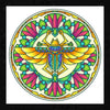 Painting On Round Canvas