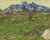 Landscape with Olive Tree and Mountains in the Background