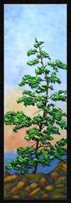 Vertical Canvas Painting