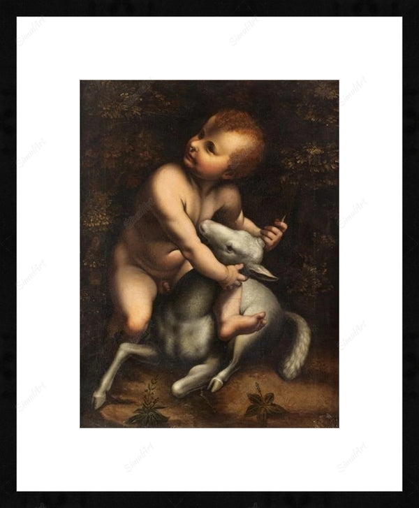 Madonna and child with St Anne