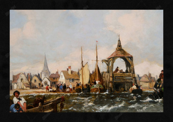 19th century seaescape painting