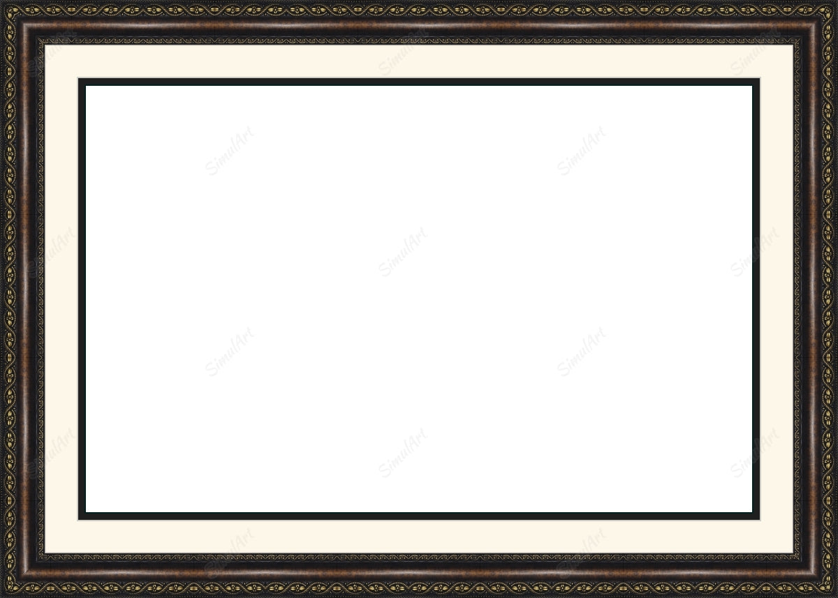 Empty frame for paper item