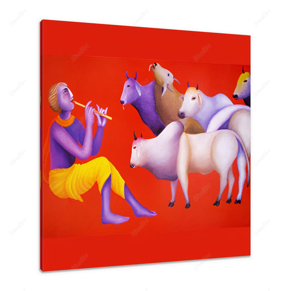 Manjit Bawa Painting