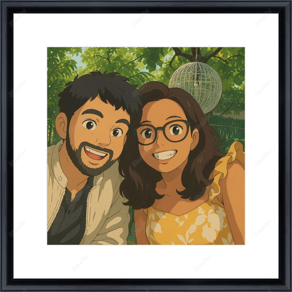 Empty frame for paper item