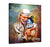 abstract sai baba painting