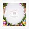 Merry christmas photo frames