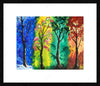 Abstract Tree Painting