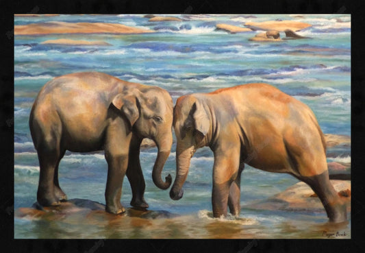 Elephant Art paintings