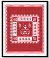 Warli Painting On Canvas