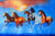 7 Running Horses Painting Vastu