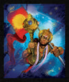 hanuman painting on canvas