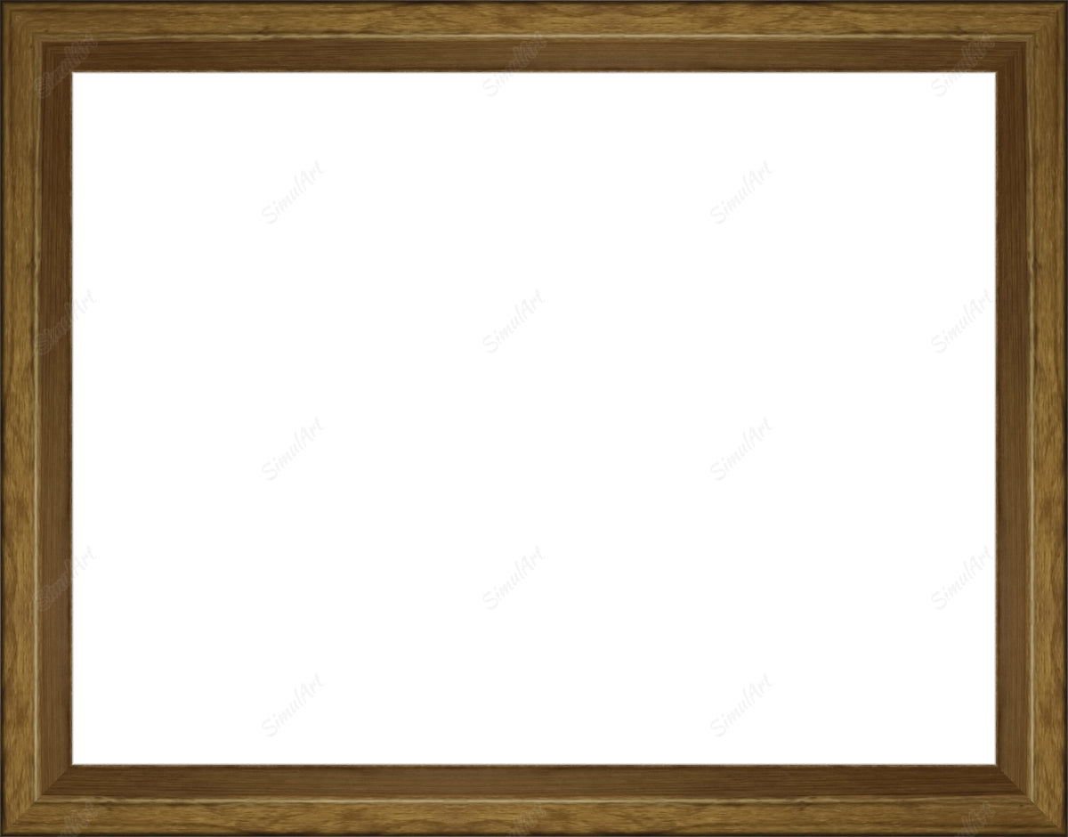 Empty frame for canvas or panel