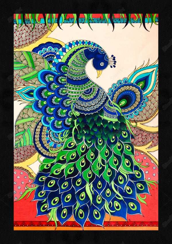 Peacock Painting