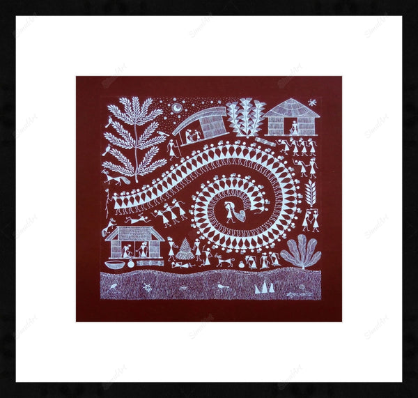 Beautiful Warli art