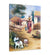 Village Watercolor Painting
