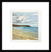 Framed print with mat & glazing