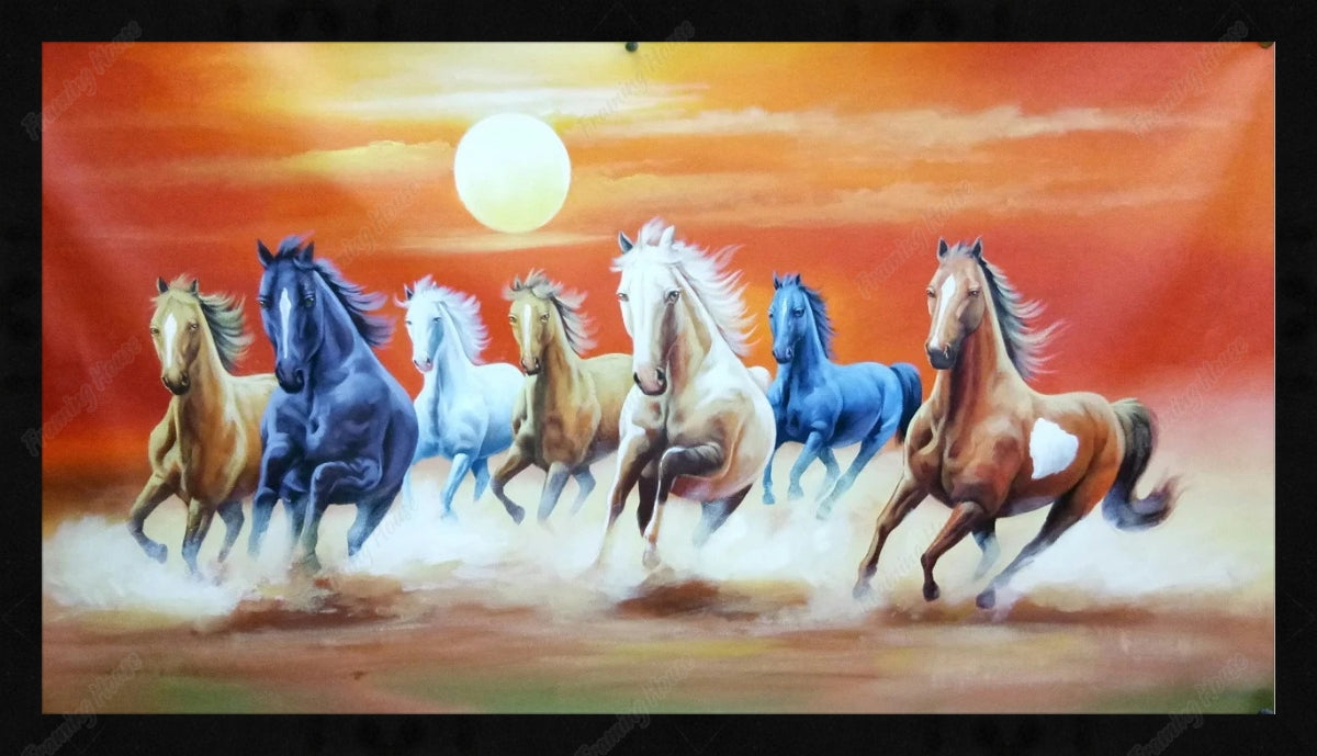 7 Horses Painting Vastu