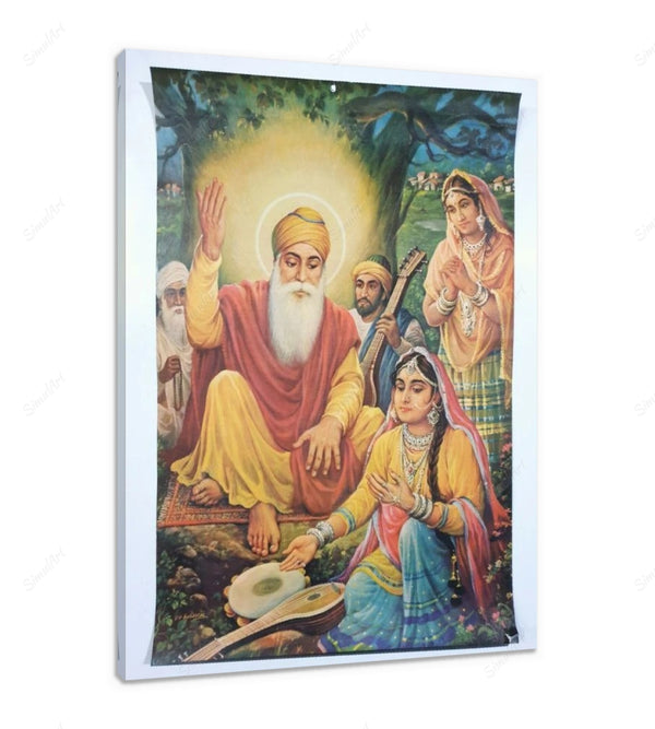 Guru Nanak Dev Ji Canvas Painting