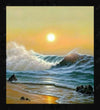 Framed print without mat & glazing